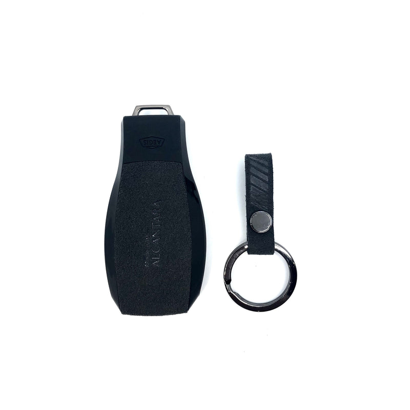 AEGIS Car Key Holder - Alcantara for Mercedes Benz N1 -  Gray