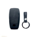 AEGIS Car Key Holder - Alcantara for Mercedes Benz N2 - Gray