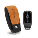 AEGIS Car Key Holder - Alcantara for Mercedes Benz N2 - Brown