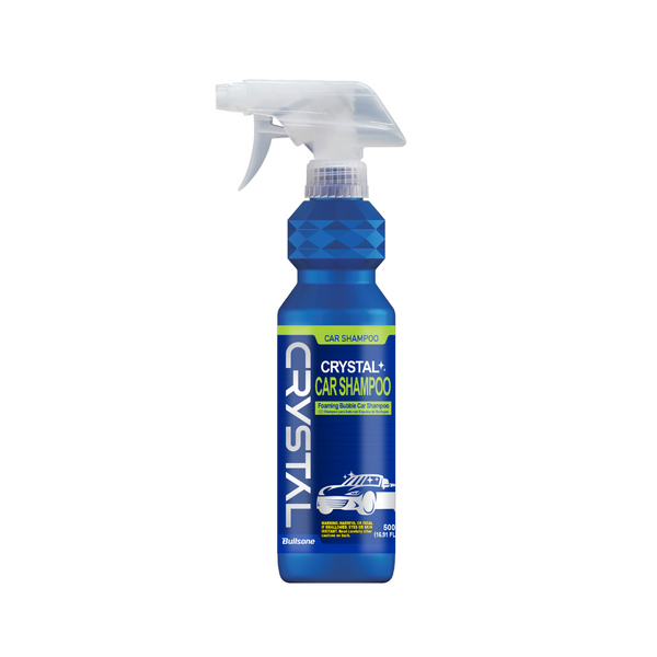 BULLSONE Crystal Car Shampoo 500ml (2022 Edition) Foaming Spray for DIY Grooming, Car care
