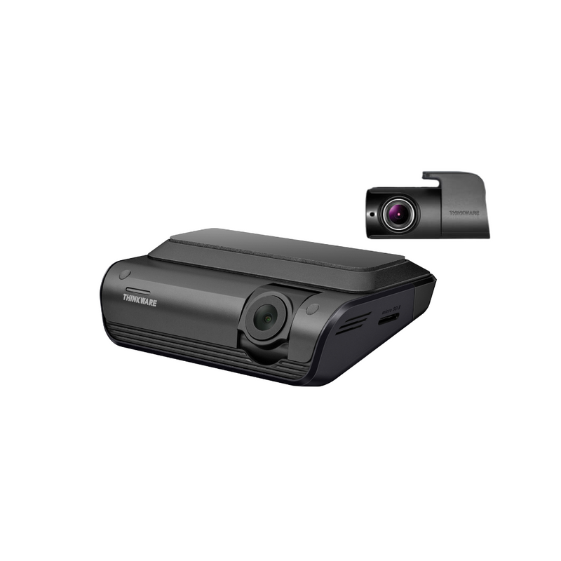 Thinkware Q1000 2CH Car Dashcam 32GB SD 2K QHD Front and Rear Cam, WiFi app, Super Night Vision 3.0, Parking mode