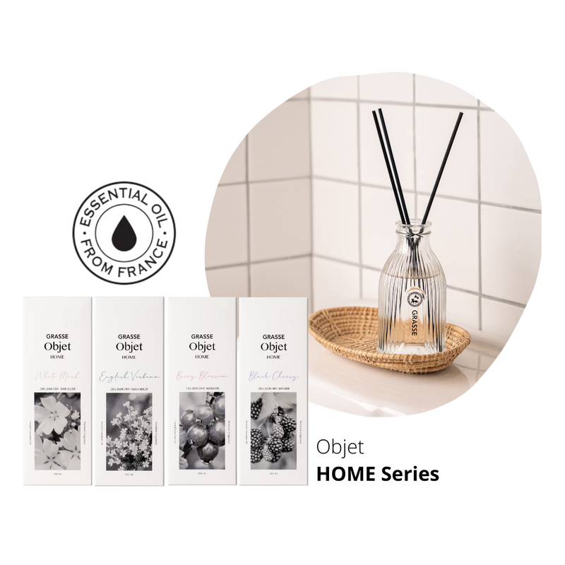 Bullsone Grasse Objet Home Diffuser Essential Oil Premium Perfume Fragrance