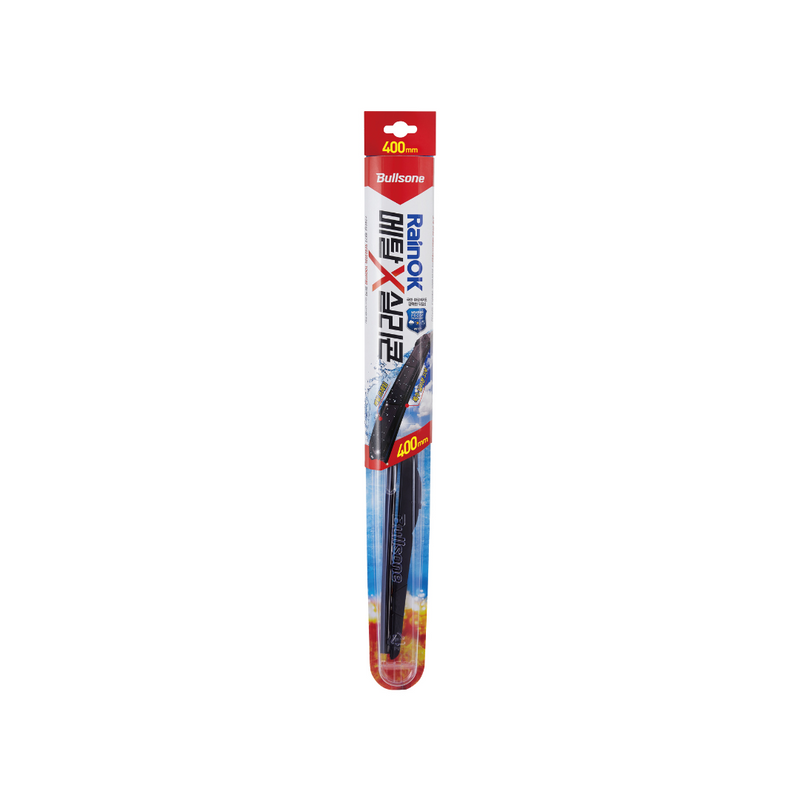 Bullsone RainOk Metal X Silicon Wiper Blade, Rain Repellent 650mm
