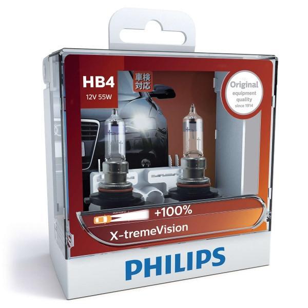 Philips Headlamp HB4 X-tremeVision 12V 55W 9006 XV