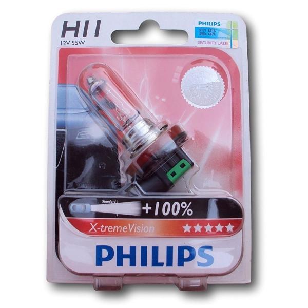 Philips Headlamp H11 XtremeVision 12V 55W 12362 XVS2