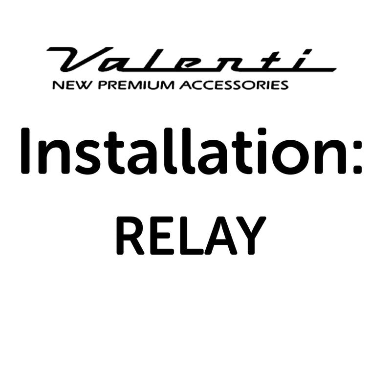 Installation VA - Relay