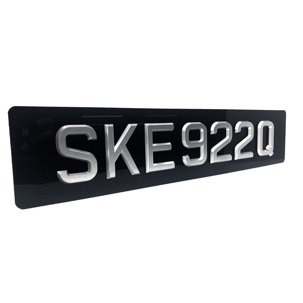 Divine Chrome (Car Plate)