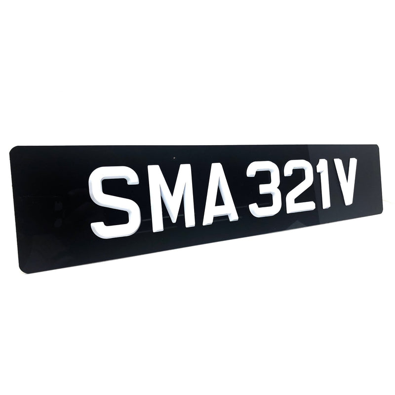 Divine White (Car Plate)