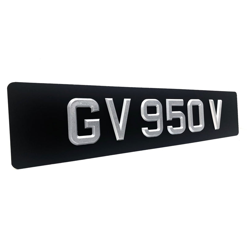 Quartz Matte (Customized Car Plate)