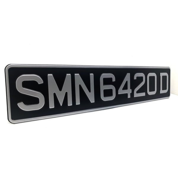 Legacy Chrome (Car Plate)