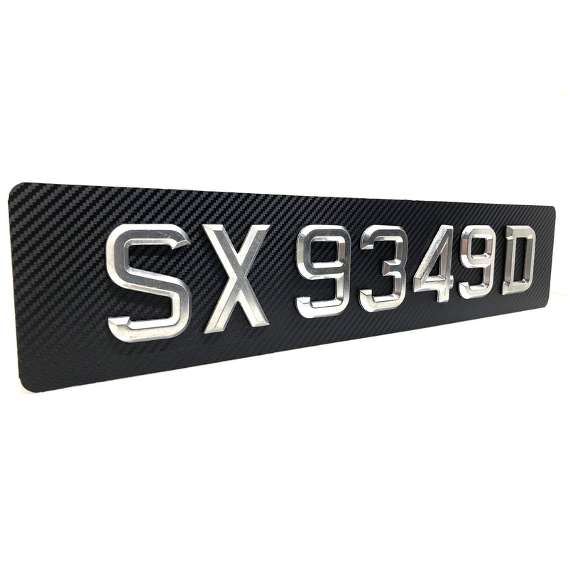 Mystical Carbon (Car Plate)