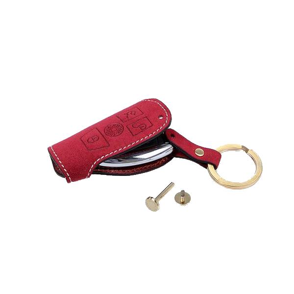 AEGIS Origin Alcantara Benz Smart Key Case - Red