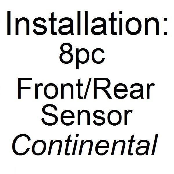 Installation - Parking Assist 8 Pcs Sensors (Conti CAR)