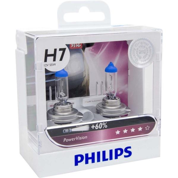 Philips Headlamp H7 PowerVision 12V 55W 12972 PWV