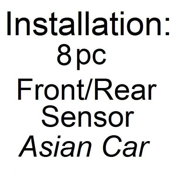 Installation - Parking Assist 8 Pcs Sensors (ASIAN CAR)