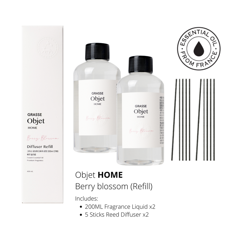 Bullsone Grasse Objet Home Diffuser Essential Oil Premium Perfume Fragrance