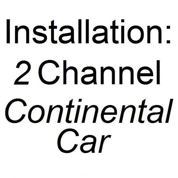 Installation - DUAL Channel Dash Cam (CONTI CAR)