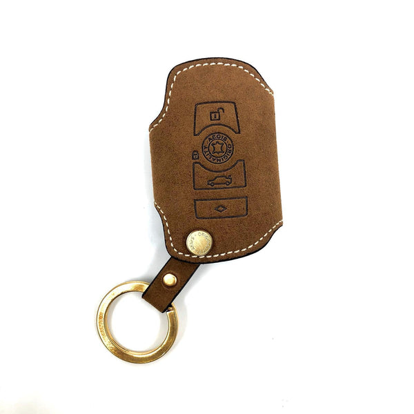 AEGIS Origin Alcantara BMW2 Smart Key Case - Brown