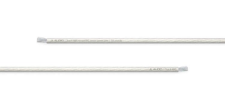 JL Audio Premium Bulk Power Wire XD-CPW8-250 Clear Size 8 AWG 250- ft/76.2m (SKU