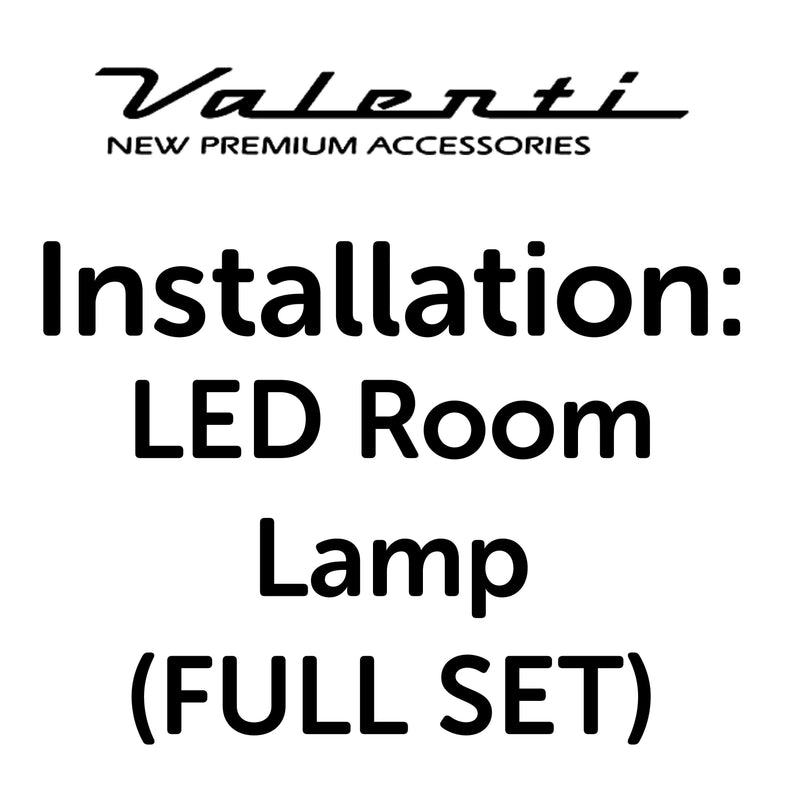 Installation VA - LED Room Lamp Set