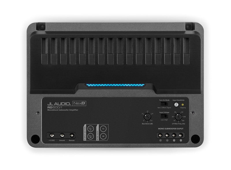 JL Audio RD500/1 Monoblock Class D Full Range Amplifier. 250Wattsx1 @ 4 ohm/500Wattsx1 @ 2 ohm-14.4V
