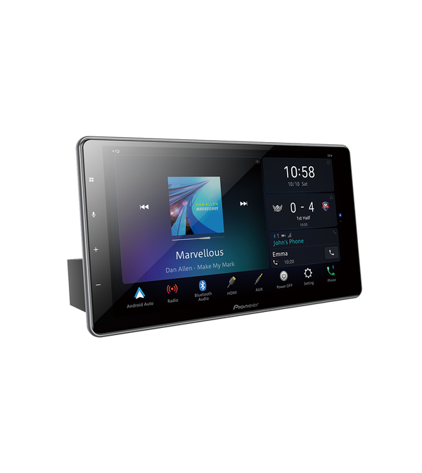 Pioneer DMH-ZF9350BT  Floating Type 1-DIN Multimedia AV Receiver with 9" Capacitive HD Touchscreen Display