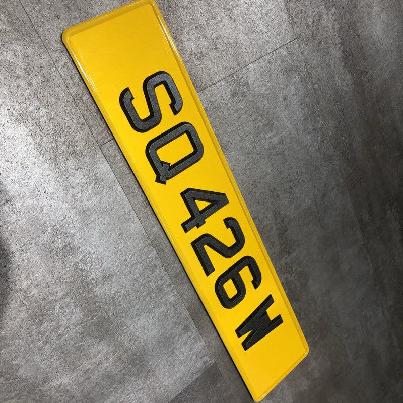 Diamond Grey (Car Plate)