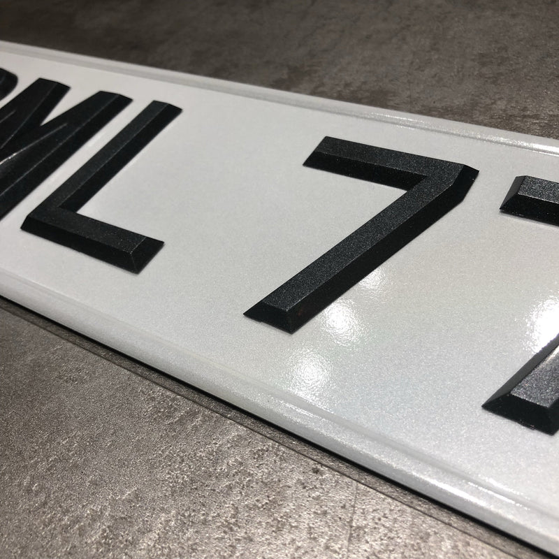 Diamond Grey (Car Plate)