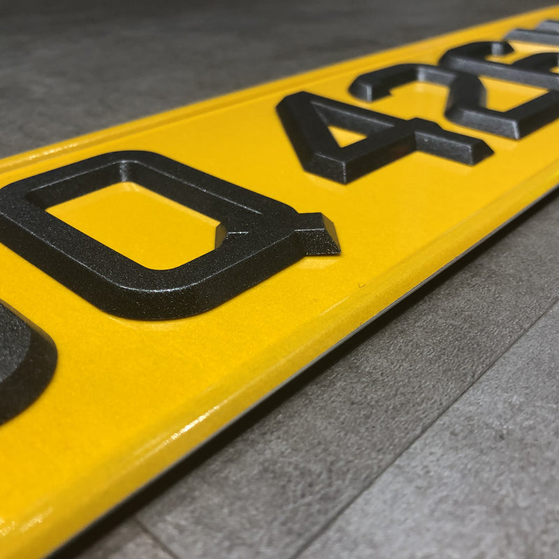 Diamond Grey (Car Plate)