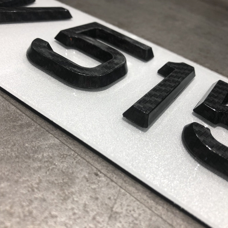Supreme Carbon  (Car Plate)