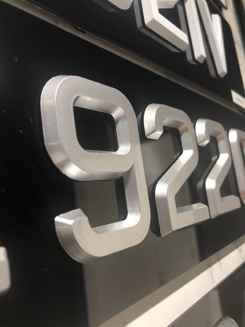 Divine Chrome (Car Plate)
