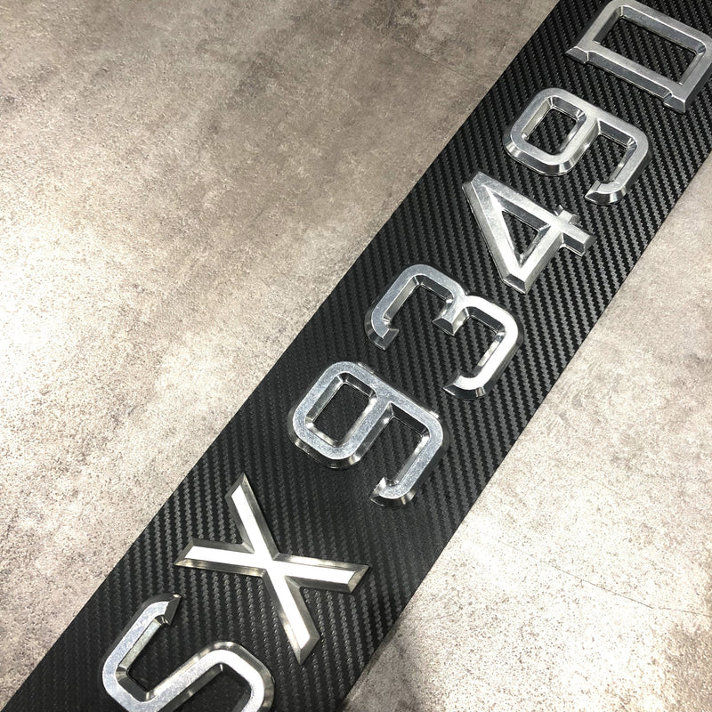 Mystical Carbon (Car Plate)
