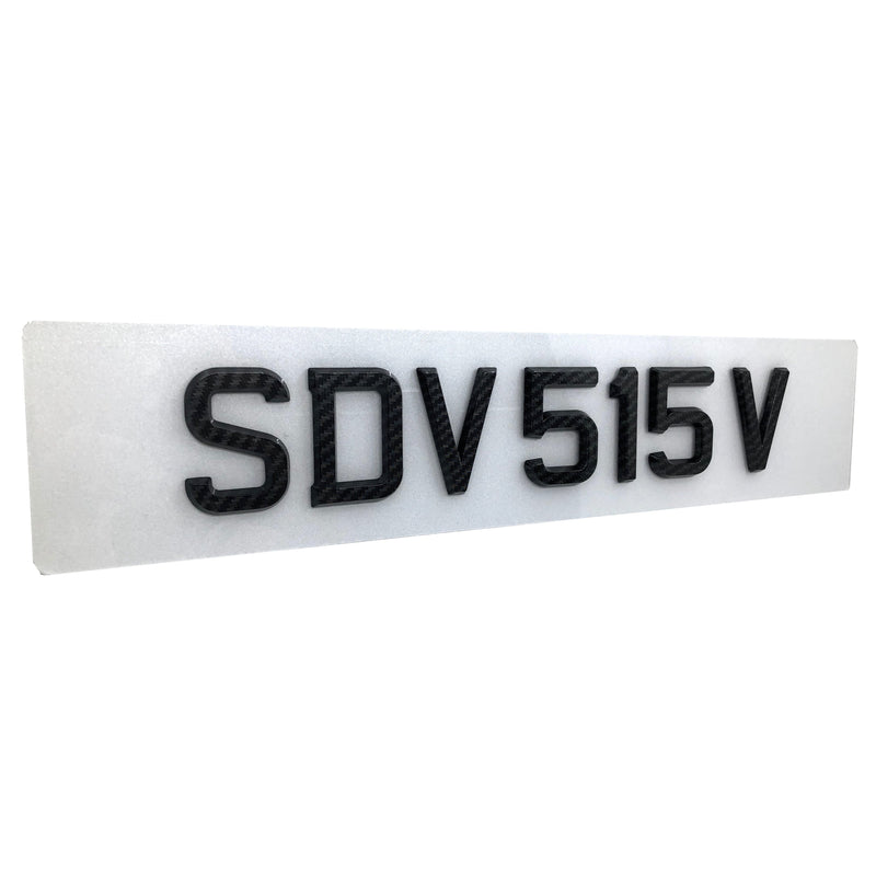 Supreme Carbon  (Car Plate)